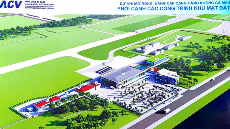 Dự án mở rộng sân bay Cà Mau